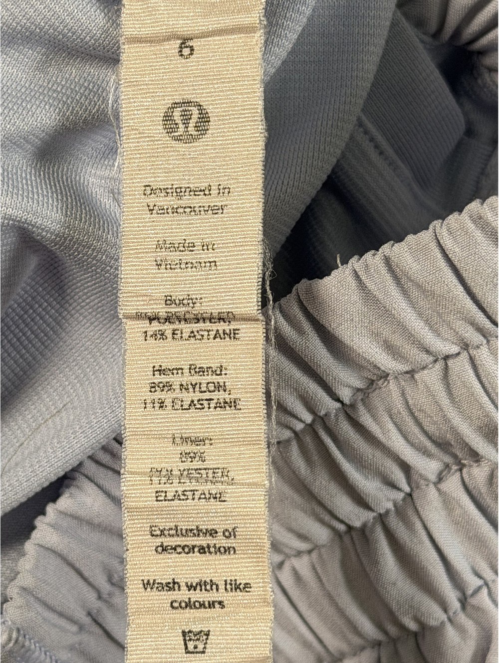 Lululemon Track That High-Rise Lined Running Shorts Size 6 - Picture 5 of 5